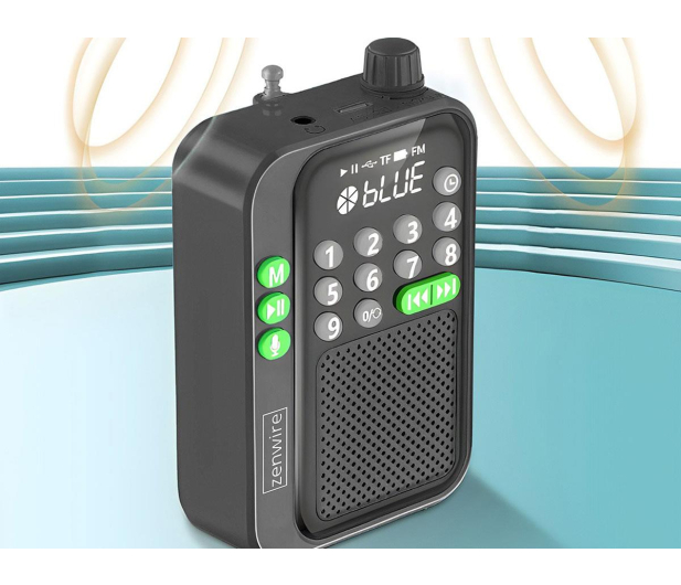 Zenwire Mini Radio FM Kieszonkowe Vibe Y1 - 1604656 - zdjęcie 4